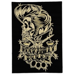 Iron-on Patch Rockabilly rules