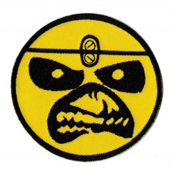 Iron-on Patch emoticon rage anger