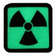 radioactivity PVC patch glow in the dark