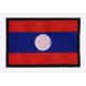 Aufnäher Patch Flagge Laos