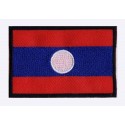 Aufnäher Patch Flagge Laos