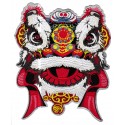 Aufnäher groß Patch Bügelbild Chinesische Maske