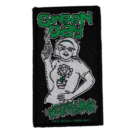 Green Day Offizieller patch unter Lizenz Gewebte