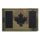 Patche PVC armée Canada camouflage