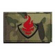 French army low visibility PVC patch