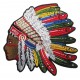 Patche dorsal thermocollant Indien sioux