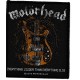 Motorhead patche officiel patch écusson sous license