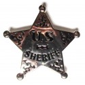 Sheriff-Teller Metallabzeichen