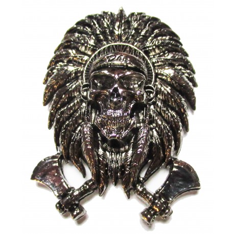 Sioux indien broche badge pins en métal coulé