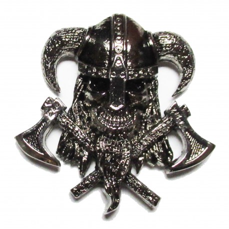 Tête de mort indien sioux skull broche badge pins en métal coulé