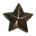 Star cast metal badge