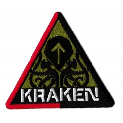 Aufnäher Patch Bügelbild Kraken Ukraine