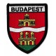 Patche écusson Budapest Hongrie blason 