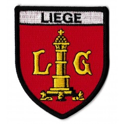 Patche écusson Liège Belgique blason 