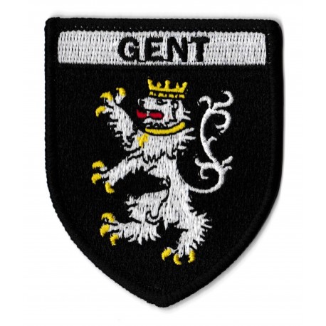 Patche écusson Gand gent Belgique blason 