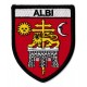 Patche écusson Albi blason 