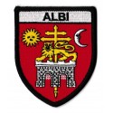 Iron-on Patch Albi coat of arms