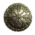 Broche de metal Vegvisir Viking