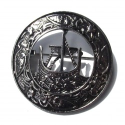 Broche de metal Drakkar Viking