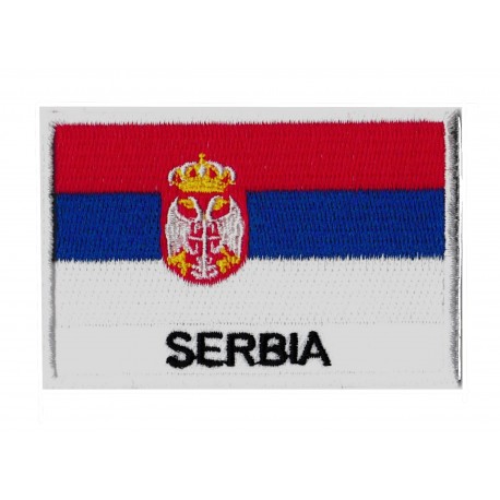 Parche bandera Serbia