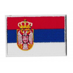 Parche bandera Serbia