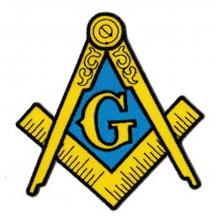 Iron-on Patch Freemason logo