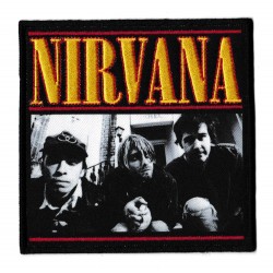 Nirvana official licensed woven patch