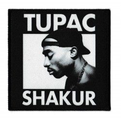 Tupac Shakur patche officiel patch écusson sous license