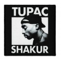 Tupac Shakur patche officiel patch écusson sous license