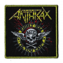 Anthrax Offizieller patch unter Lizenz Gewebte