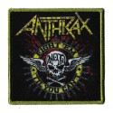 Anthrax Offizieller patch unter Lizenz Gewebte