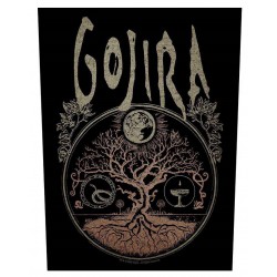 Gojira Lätzchen Aufnäher groß Patch gebruckt