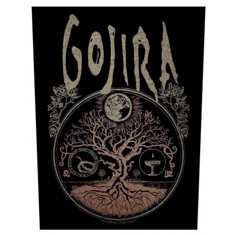 Gojira dossard patch dorsal 