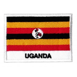 Aufnäher Patch Flagge Uganda