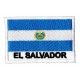 Aufnäher Patch Flagge El Salvador