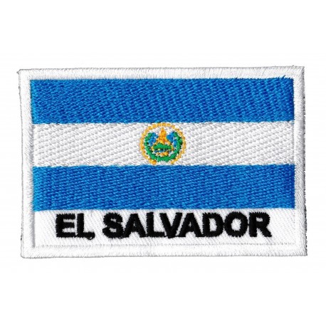 Aufnäher Patch Flagge El Salvador