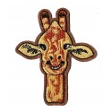 Aufnäher Patch Bügelbild Giraffe