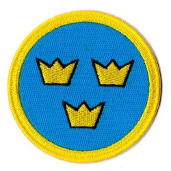 Aufnäher Patch Bügelbild Abzeichen Schwedisch Luftwaffe