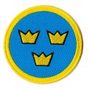 Aufnäher Patch Bügelbild Abzeichen Schwedisch Luftwaffe