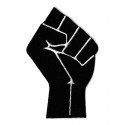 Iron-on Patch raised fist BLM