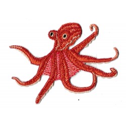 Aufnäher Patch Bügelbild Oktopus