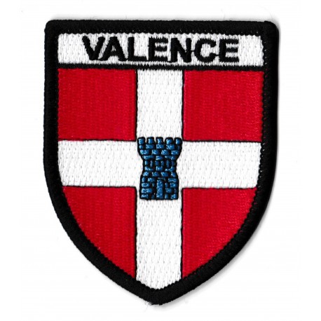 Patche écusson Valence blason