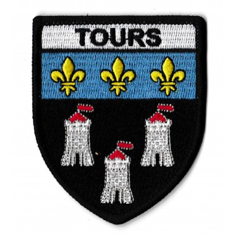 Patche écusson Tours blason